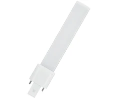 4W LED lemputė DULUX, G23, baltos matinės sp., 3000K