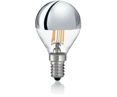 Ideal Lux 4W LED lemputė E14, 3000K, chromo spalvos