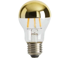 4W LED lemputė, E27, aukso sp., 2700K, dimeriuojama