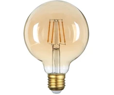 4W LED lemputė OPTONICA G95, E27, 2500K