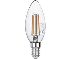 4W LED lemputė, skaidri, E14, 4000K