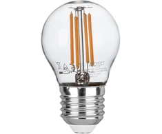 4W LED lemputė, skaidri, E27, 2700K