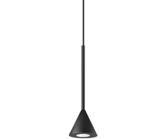 Ideal Lux 4W LED pakabinamas šviestuvas ARCHIMEDE, juodas, 3000K, 328348