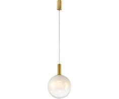 4W LED pakabinamas šviestuvas FOSCA, aukso/baltos sp., 3000K, 4331200