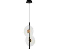 4W LED pakabinamas šviestuvas SUN, juodos/bronzos sp. korpusu, 3000K, 4280200