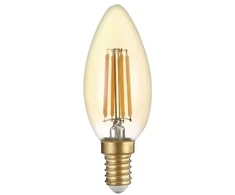 4W LED žvakės formos lemputė OPTONICA C35, E14, 2500K