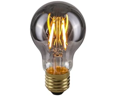 Pakabinamas šviestuvas 4W retro stiliaus LED lemputė ITALUX A60, 2200K, E27, dūmų spalvos