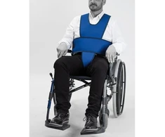 Timago Neįgaliųjų Vežimėlio Diržas - Unisex 5-Taskis Mėlynas 1650mm