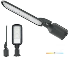 50W LED gatvės šviestuvas BRELUXO, pilkas, 4000K, IP65