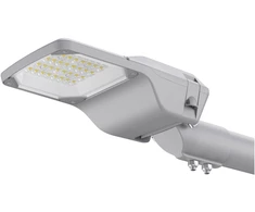 50W LED gatvės šviestuvas STREETLIGHT COMPACT, šviesaus aliuminio sp., 4000K, 74° x 146°, DALI