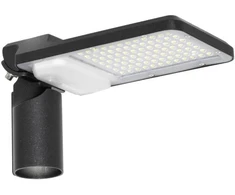 50W LED gatvės šviestuvas URBAN AREA, juodas, 3000K, 155°x80°