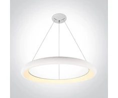 50W LED pakabinamas šviestuvas, baltas, 2700/3000/4000K, dimeriuojamas, 62144NB/W/V