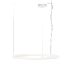 50W LED pakabinamas šviestuvas HALLEY, baltas, 2700/3000/4000K, dimeriuojamas, 01-4457