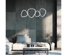 50W LED pakabinamas šviestuvas HELIX, sidabro sp., 3000K, 4301700