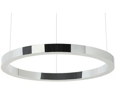 50W LED pakabinamas šviestuvas RING 80, sidabro sp., 3000K