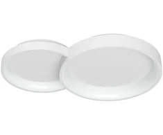 50W LED paviršinis lubinis šviestuvas COMBI, baltas, 3000/4000/6000K, dimeriuojamas