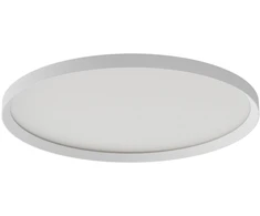 50W LED paviršinis/pakabinamas šviestuvas DAMA, baltas, 3000/4000/5000K, 60cm, 01-3743