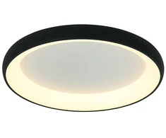 Lubinis šviestuvas 50W LED paviršinis šviestuvas, juodas, 3000K, 2048