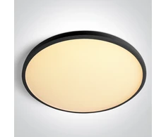 Lubinis šviestuvas 50W LED paviršinis šviestuvas, juodos sp., 2800/3300/4000K, 600mm, UGR19, 62020FU/B/V