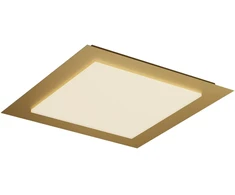 Lubinis šviestuvas 50W LED paviršinis šviestuvas TATAMI, matinės aukso sp., 3000/4000/6500K