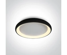 Lubinis šviestuvas 50W LED plafonas, juodas, 2700/3000/4000K, 120°, dimeriuojamas, 62144N/B/V