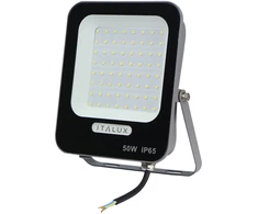 Pakabinamas šviestuvas 50W LED prožektorius KORTA, pilkas, 4000K