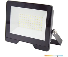 50W LED prožektorius MH, juodas, 6500K, IP65