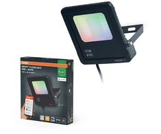50W LED prožektorius SMART+, tamsiai pilkas, 3000K/RGB, valdomas programėle