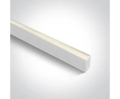 Pakabinamas šviestuvas 50W paviršinis/pakabinamas linijinis šviestuvas, baltas, 3000K, 38151A/W/W