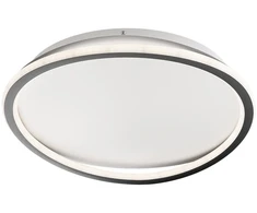 Lubinis šviestuvas 51W LED plafonas JOLIE, juodos/baltos sp., 3000/4000/6000K, dimeriuojamas