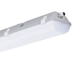 51W LED šviestuvas FUTURA ES ABS, tamsiai pilku korpusu, 4000K, IP66, atsparus cheminėms medžiagoms