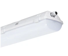 52,8W LED šviestuvas FUTURA, 120cm, pilkas, 4000K, IP66, 120cm, su 3h avariniu moduliu