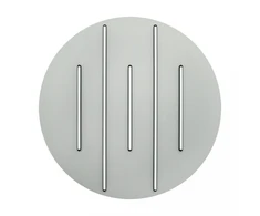 52W LED lubinis šviestuvas, juodos/pilkos sp., 3000K, dimeriuojamas, 2572