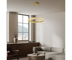 52W LED pakabinamas šviestuvas NESOS, aukso sp., 3000K, 4326001