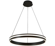 52W LED pakabinamas šviestuvas NESOS, juodas, 3000K, 4326000