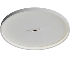 Lubinis šviestuvas 52W LED paviršinis šviestuvas BUTTON, baltas, 3000K, dimeriuojamas, 01-3831