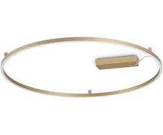 53W LED lubinis šviestuvas ORACLE SLIM, žalvario sp., 3000K, 370279