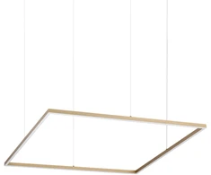 53W LED pakabinamas šviestuvas ORACLE SLIM, žalvario sp., 3000K, 370538