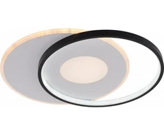 Lubinis šviestuvas 54W LED paviršinis šviestuvas, baltos/juodos sp., 3000K-6000K, dimeriuojamas