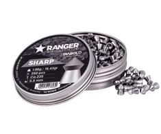 5,5 mm RANGER Diabolo šratukai aštriais galiukais 250 vnt. 1,00 g
