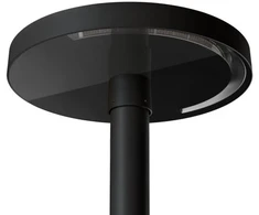 55W LED gatvės šviestuvas TIME 180, juodas, 3000K