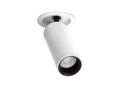 5,5W LED įleidžiamas šviestuvas FIT 35, baltu korpusu, 2700K, 19º, DALI