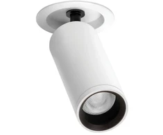 5,5W LED įleidžiamo montavimo šviestuvas FIT RECESSED MEDIUM, baltas, 2700K, 29°, DALI