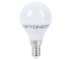 5,5W LED lemputė, E14, G45, 6000K