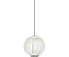 5,5W LED pakabinamas šviestuvas DIAMOND, chromo sp./skaidrus, 3000K, 343457