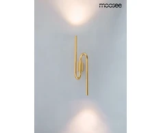 5,5W LED sieninis šviestuvas MACAROON, aukso sp., 3000K