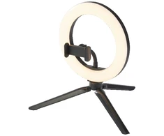 5,5W LED stalo šviestuvas LINEAR USB, juodas, 3000/4000K, dimeriuojamas, su baterija