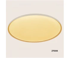 56W LED lubinis šviestuvas, baltas, 2700/3200/4000K, DALI, 65cm, 25199