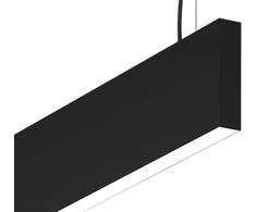 Pakabinamas šviestuvas 56W LED pakabinamas linijinis šviestuvas PROFILITE 35, juodas, 3000K, 1961mm