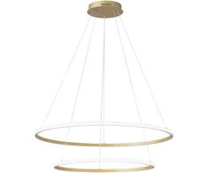 56W LED pakabinamas šviestuvas AXIS, aukso sp., CCT